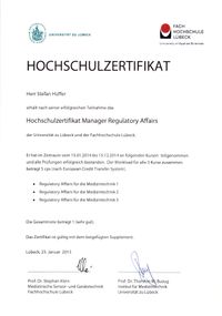 Manager Regulatory Affairs Medizintechnik